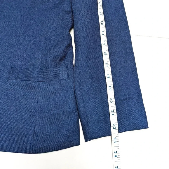 Vintage Givenchy Sport Blazer Silk Blend 12 Academia Old Money Quiet Luxury - Picture 11 of 16